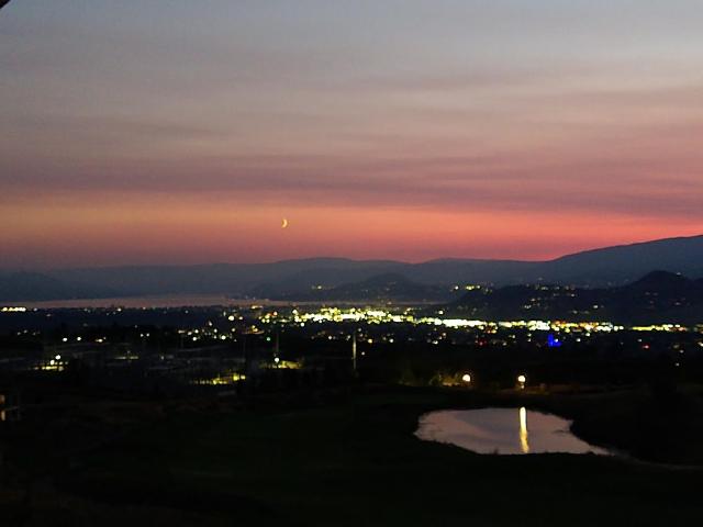 TOWER RANCH GOLF COURSE, SUNSET, CITY AND LAKE VIEWS