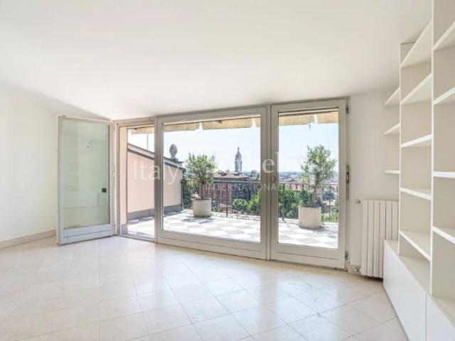 Town House with Terraces in Central Bergamo