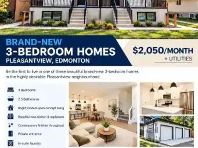 Townhouse 2 Bedroom For Rent Edmonton AB 1350 ES105821878