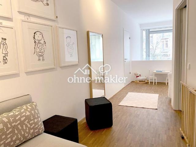 Townhouse Wohnung Neckarstadt Ost / Terrasse und Gartennutzung / 2 Balkone / Perfekt für Familien