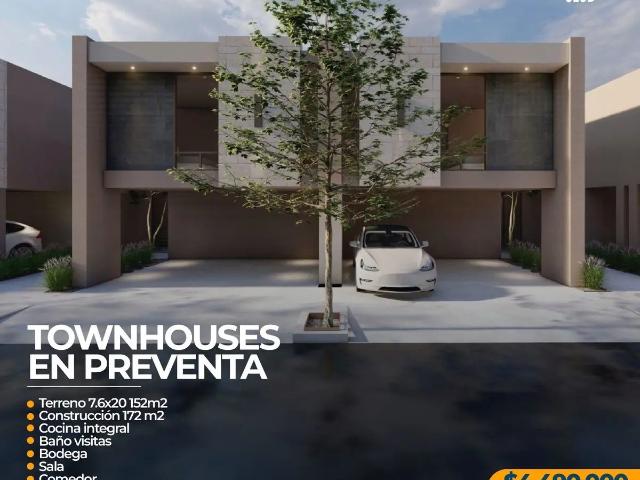 TOWNHOUSES EN PREVENTA PRIVADA NORTE ALCÁZAR DEL COUNTRY