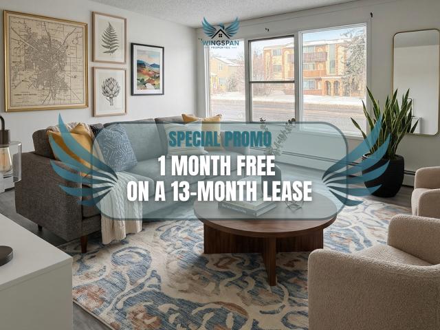 Tsushuma Apartments 12108 82 St NW 1 Bedroom Raven Apartment for Rent