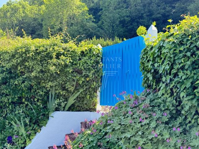 TROUVILLE SUR MER MAISON VUE MER 3 CHAMBRES JARDIN