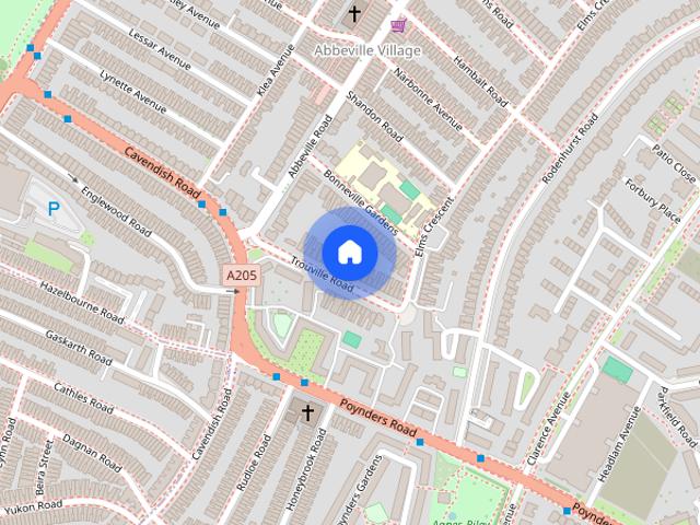 Trouville Road, Clapham South