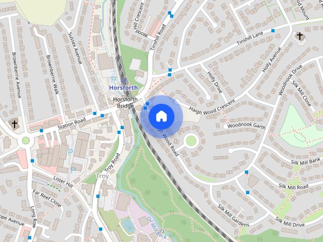 Troy Road, Horsforth, Leeds, West Yorkshire, UK, LS18