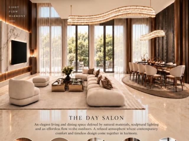 Trois magnifiques villas, prestations Luxe La Capite Permis en force