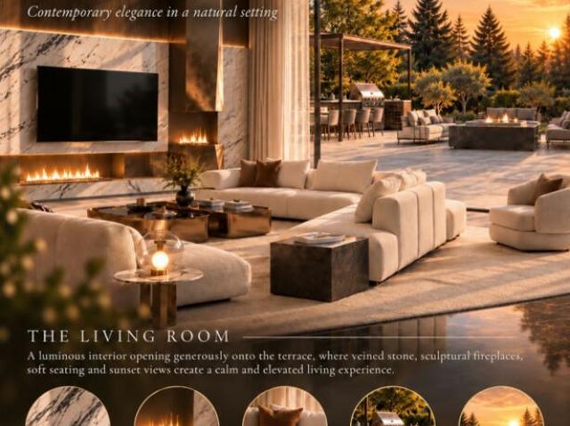 Trois magnifiques villas, prestations Luxe La Capite Permis en force
