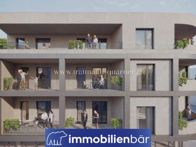 Trattnach.Quartier helle 3 Zimmerwohnung mit Balkon und Weitblick
