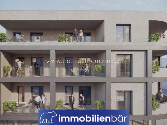 Trattnach.Quartier helle 3 Zimmerwohnung mit Balkon und Weitblick