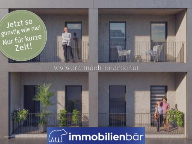 Trattnach.Quartier traumhafte 2 Zimmerwohnung mit großzügigen Balkon