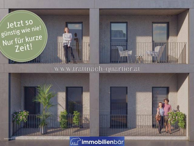Trattnach.Quartier traumhafte 2 Zimmerwohnung mit großzügigen Balkon