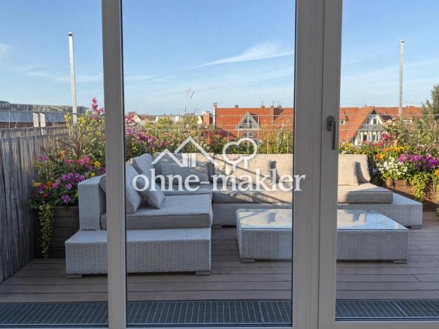 Traum Dachgeschosswohnung mit Loft Charakter nahe Rüdesheimer Platz