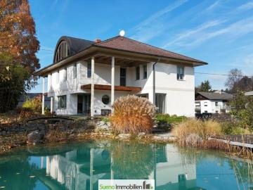 TRAUM Garten mit Schwimmteich großes Haus mit 3 Etagen KG/EG/OG