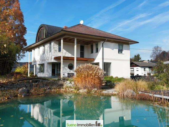 TRAUM Garten mit Schwimmteich großes Haus mit 3 Etagen KG/EG/OG