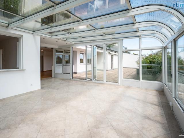 TRAUMAUSSICHT AUF DEN ANNINGER 4 ZIMMERWOHNUNG MIT GROSSER TERRASSE UND WINTERGARTEN + 2 GARAGENPLÄTZE