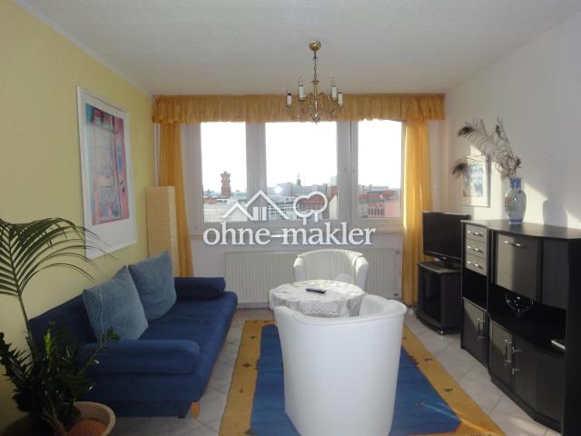 Traumblick auf Berlin Mitte 2 Zimmer ideal zentral, Option PKW Stellplatz maklerfrei