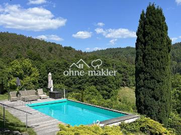 Traumblick und Pool