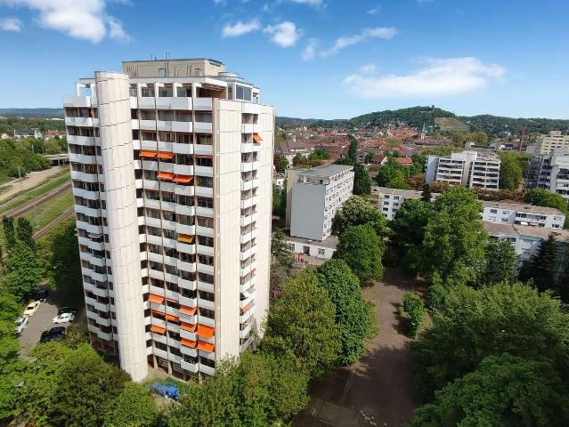 Traumblick vom 10. OG, 3 Zimmer, 2 Balkone – sofort frei !