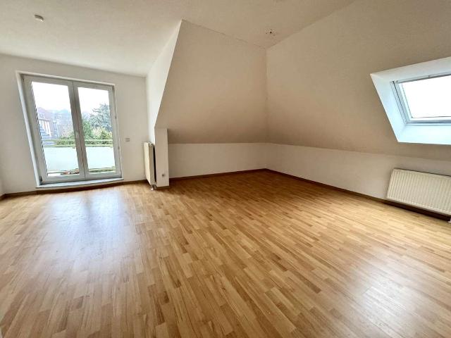 Träumen im Dachgeschoss, mit Blick ins Grüne