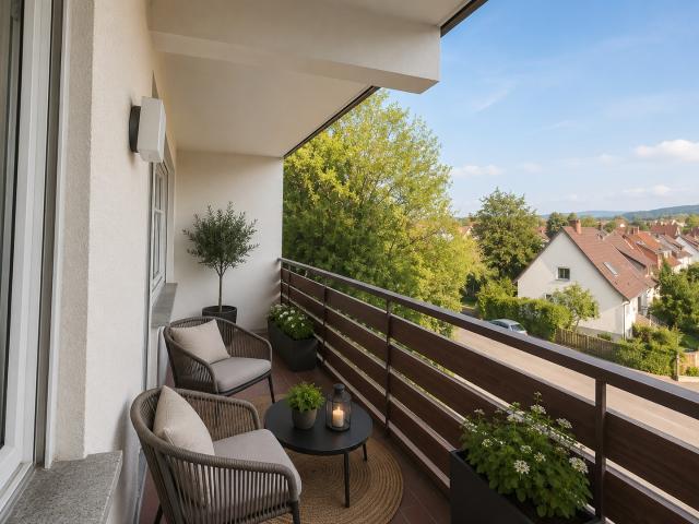Traumhaft hell & frisch renoviert: 3. Zi. Wohnung mit Südbalkon und Einzelgarage 2026 renoviert