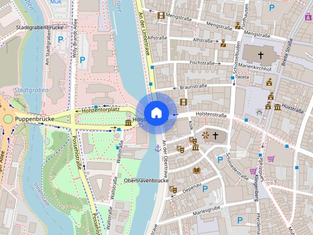 Traumhafte Maisonettewohnung direkt in der Lübecker Altstadt