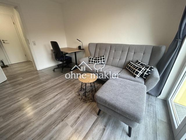 Traumhafte möblierte 2 Zimmer Wohnung mit Balkon und EBK nahe Hensoldt