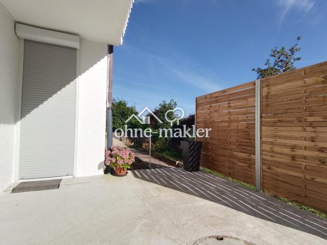 Traumhafte moderne 2 Zimmer Wohnung mit HWR und großer Terrasse