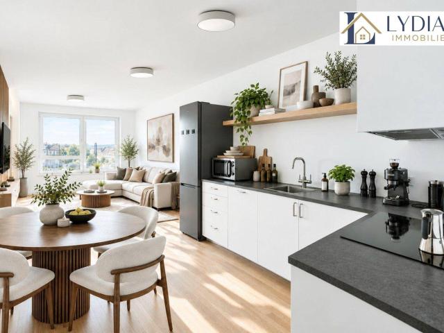 Traumhafte, neuwertige 2 Zimmer Wohnung mit Süd Loggia und Weitblick Energieeffizient wohnen Top Infrastruktur!