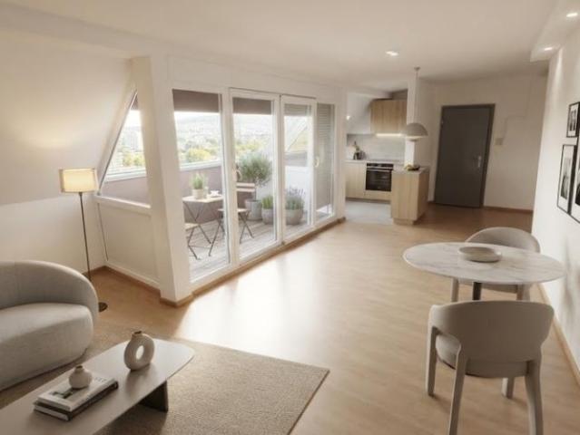 Traumhafte Dachwohnung mit atemberaubender Aussicht über Zürich!