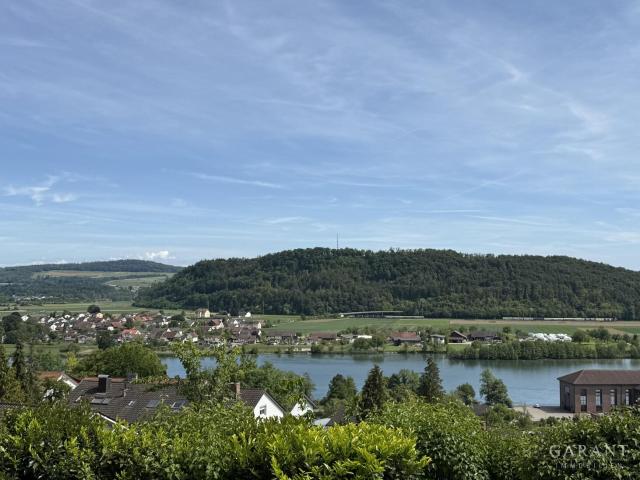 Traumhafte Dachgeschoss Wohnung mit Blick über die Stadt, zum Rhein und zu den Alpen bezugsbereit!