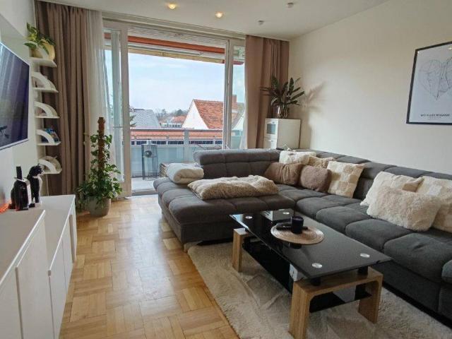 Traumhafte Dachgeschoß Maisonette mit Balkon/Loggia im Zentrum von Fürstenfeld