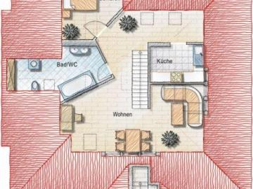Traumhafte Dachgeschosswohnung in stilvoller Stadtvilla mit herrlichem Fernblick!