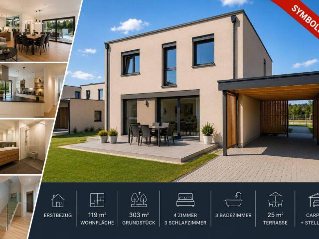 Traumhafte Doppelhaushälfte im Erstbezug | Garten, Terrasse & Top Ausstattung