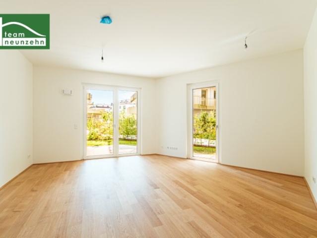 Traumhafte Gartenwohnung im energieeffizenten Neubauprojekt Hirschfeld Naturnah wohnen