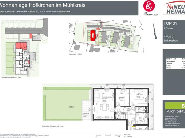 2 Monate Mietfrei! Bezug ab 15.09. Traumhafte 3 Zimmer Wohnung in Hofkirchen