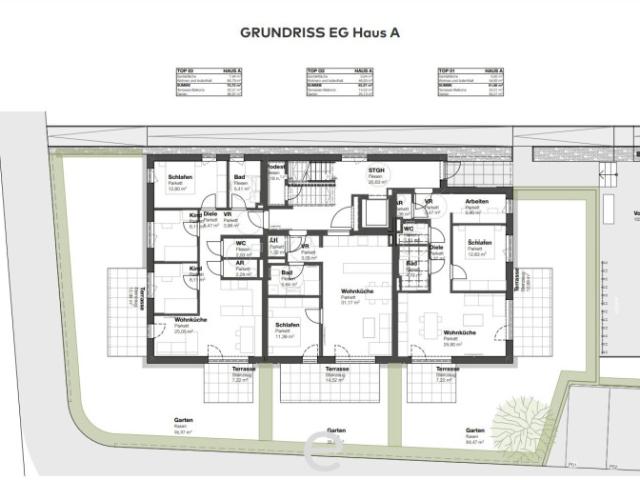 Traumhafte Gartenwohnung mit Carport mitten in Neukirchen/Lambach