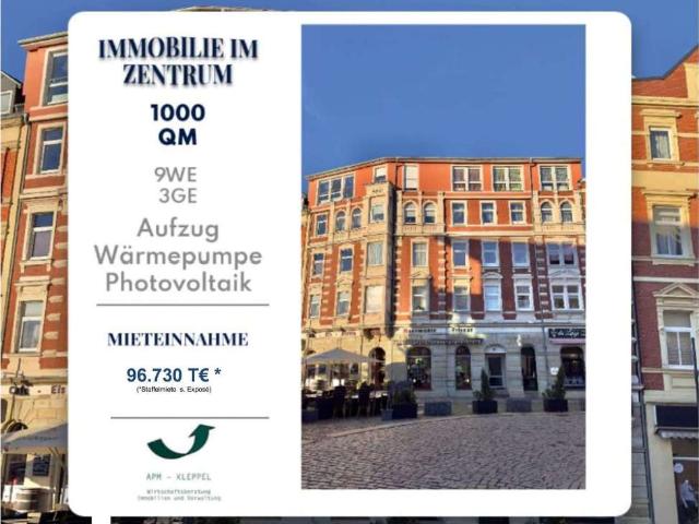 Traumhafte Immobilie mit stabilen Mieteinahmen im Stadtzentrum von Limbach Oberfrohna