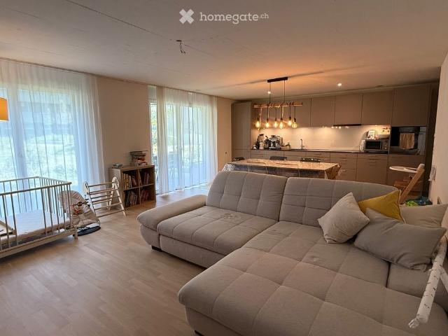 Traumhafte & lichtdurchflutete moderne 4.5 Zimmergartenwohnung, mit optimaler Besonnung +Freecooling