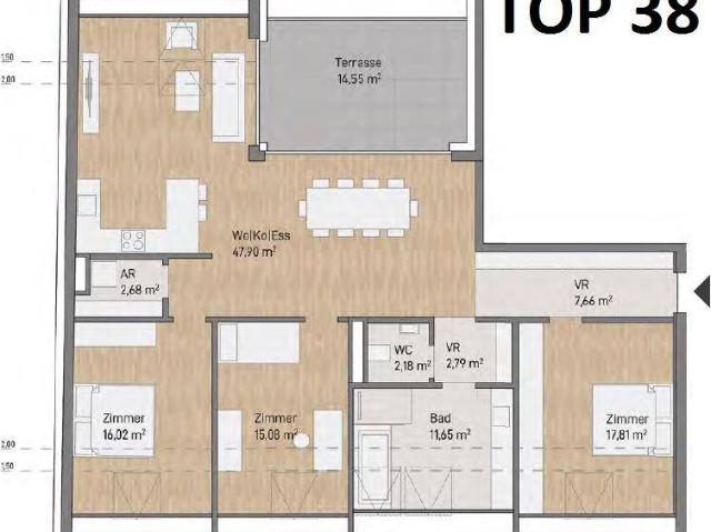 Traumhafte Penthousewohnung im Herzen von Graz. !