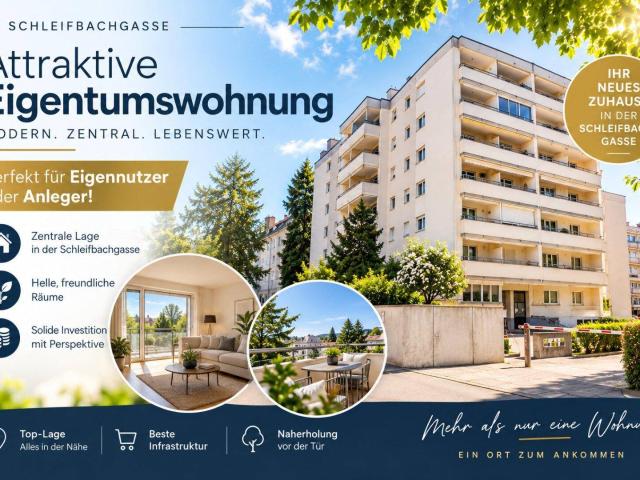 Traumhafte Stadtwohnung – guter Grundriss – Nähe Mur – Parkplatz