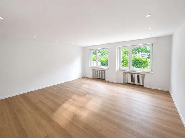 Traumhafte Singlewohnung am Kittelbach saniert mit Balkon und Grünblick