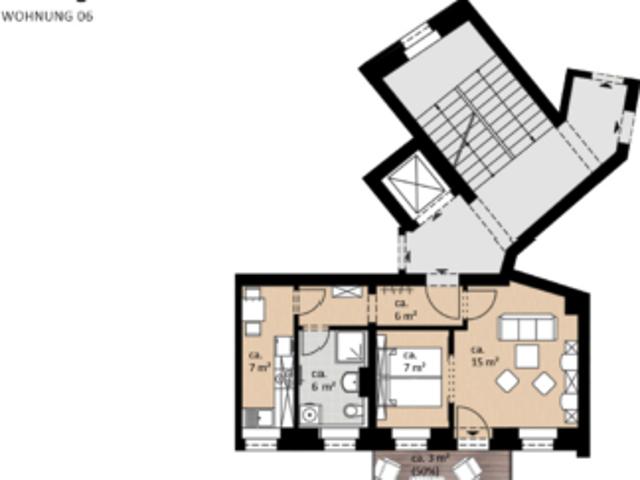 Traumhafte Singlewohnung im beliebten Stadtviertel Schlosschemnitz