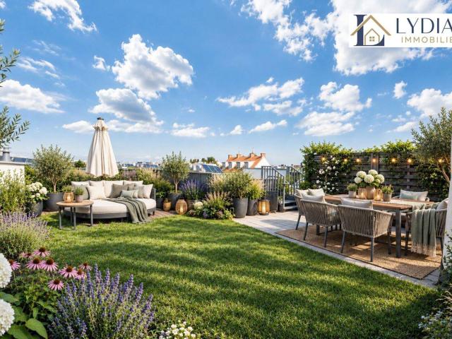 Traumhafte und ruhige DG Wohnung mit Loggia und eigenen begrünten Dachgarten gesamt ca. 61 m² / Garage / Top Infrastruktur!