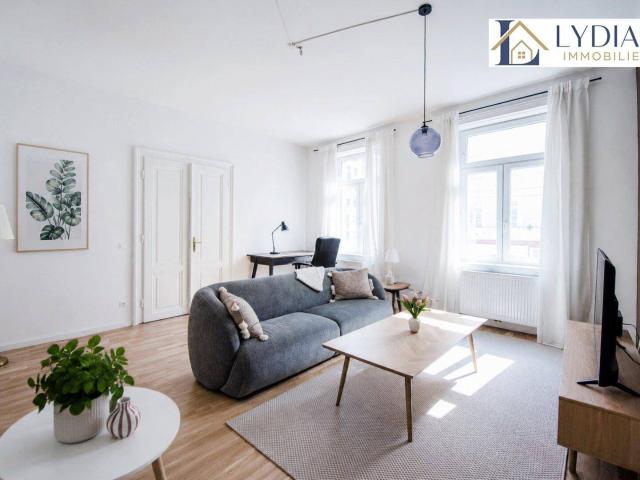 Traumhafte und sehr gepflegte 2 Zimmer Altbauwohnung südwestlich ausgerichtet, Nähe U3 Station / Top Infrastruktur!