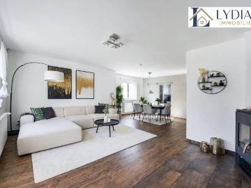 Traumhafte und sehr gepflegte Doppelhaushälfte mit Garten, Pool und vielen Extras – Top Lage – exklusiver Badeteichzugang nur für Bewohner!