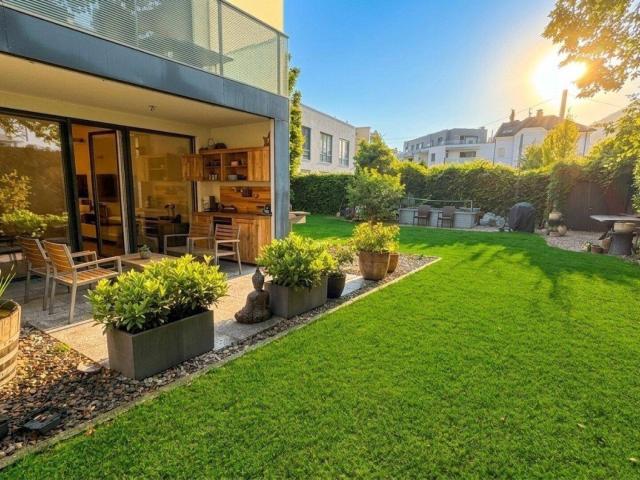 Traumhafte Wohnung mit riesigem 350m² Garten und BLICK auf die Festung Hohensalzburg