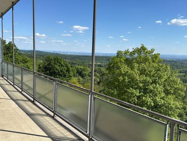 Traumhafte Wohnung mit Skylineblick im historischen Zauberberg