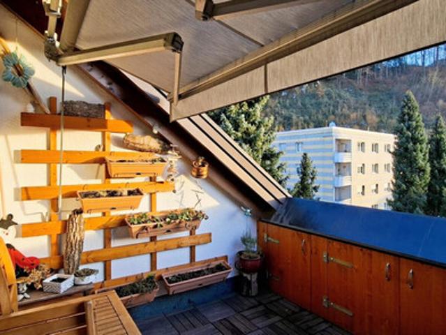 Traumhafte zweigeschossige Dachwohnung in Götzis mit Galerie, Terrasse und TG Platz tolles Wohnerlebnis pur!
