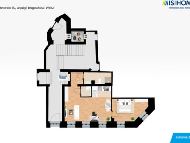 Traumhafte 2 Raumwohnung zum Erstbezug WE02