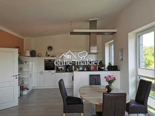 Traumhafte 2 Zi. Penthousewohnung in Lütjensee +große Dachterrasse+Stellplatz am Haus